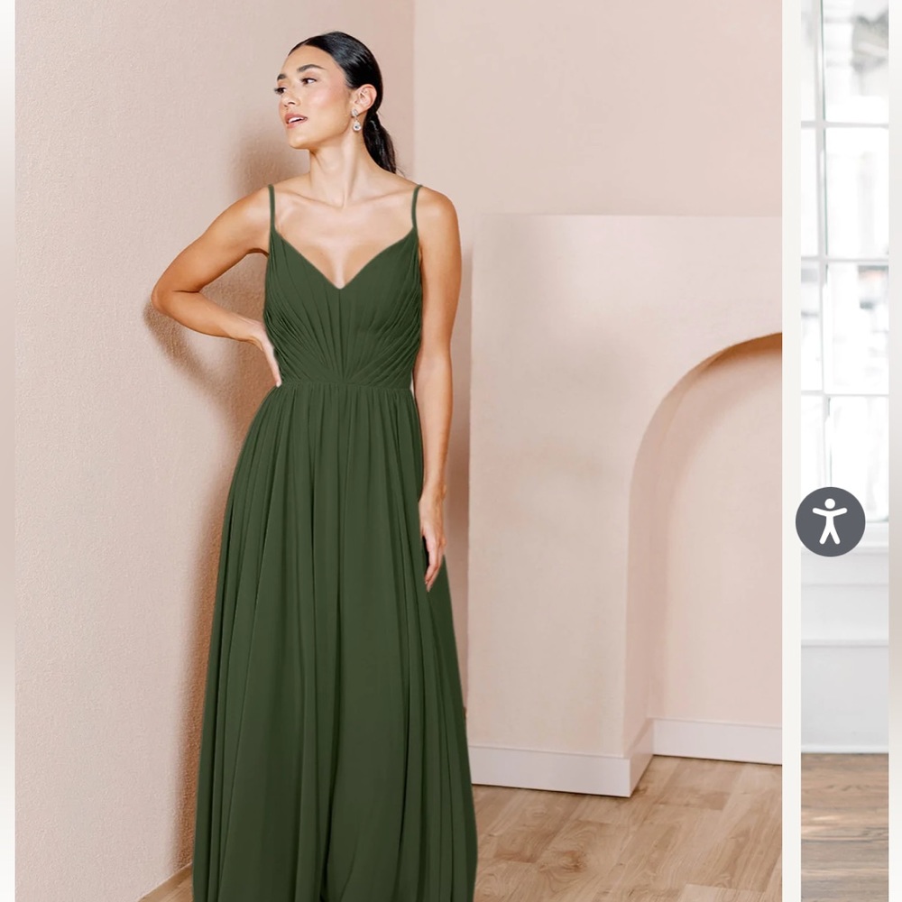 Revelry Bridesmaid Penelope Chiffon Dress